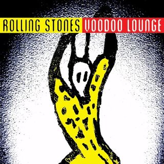 Voodoo Lounge — Yellow spotted figure on white front